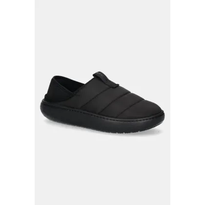Zdjęcie Crocs kapcie Classic Puff Moc kolor czarny 210706