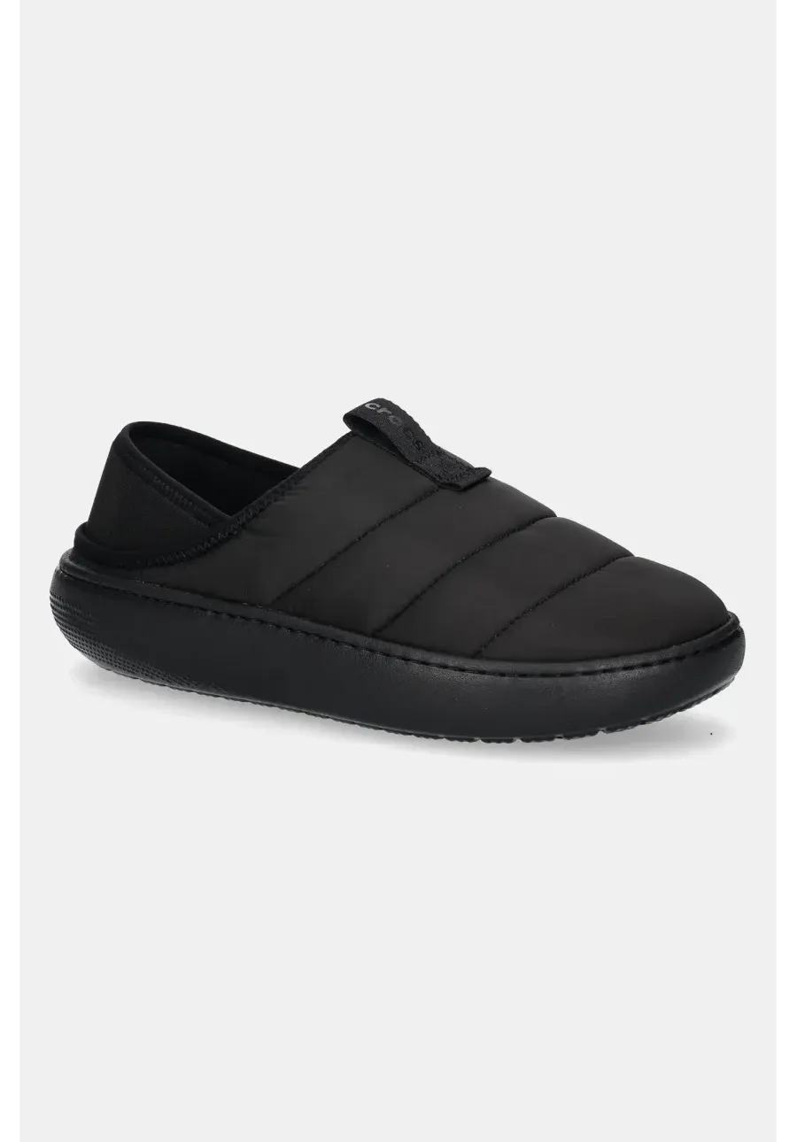 obrazek 1 Crocs kapcie Classic Puff Moc kolor czarny 210706