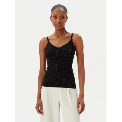 Zdjęcie Fracomina Top FR25ST4006K410J9 Czarny Slim Fit