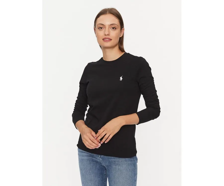 obrazek 1 Polo Ralph Lauren Bluzka 211898699003 Czarny Regular Fit