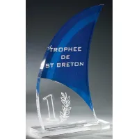 Zdjęcie Szklane trofeum dla zwycięzcy zawodów – Erre Emme