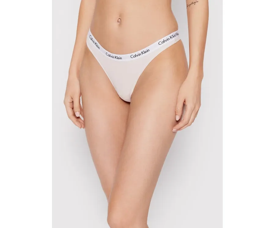 obrazek 1 Calvin Klein Underwear Stringi 0000D1617A Różowy