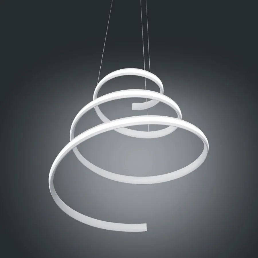obrazek 3 Włoskie oświetlenie - lampa wisząca Spiral 40W, 4000K, IP20, DIM, 2700lm