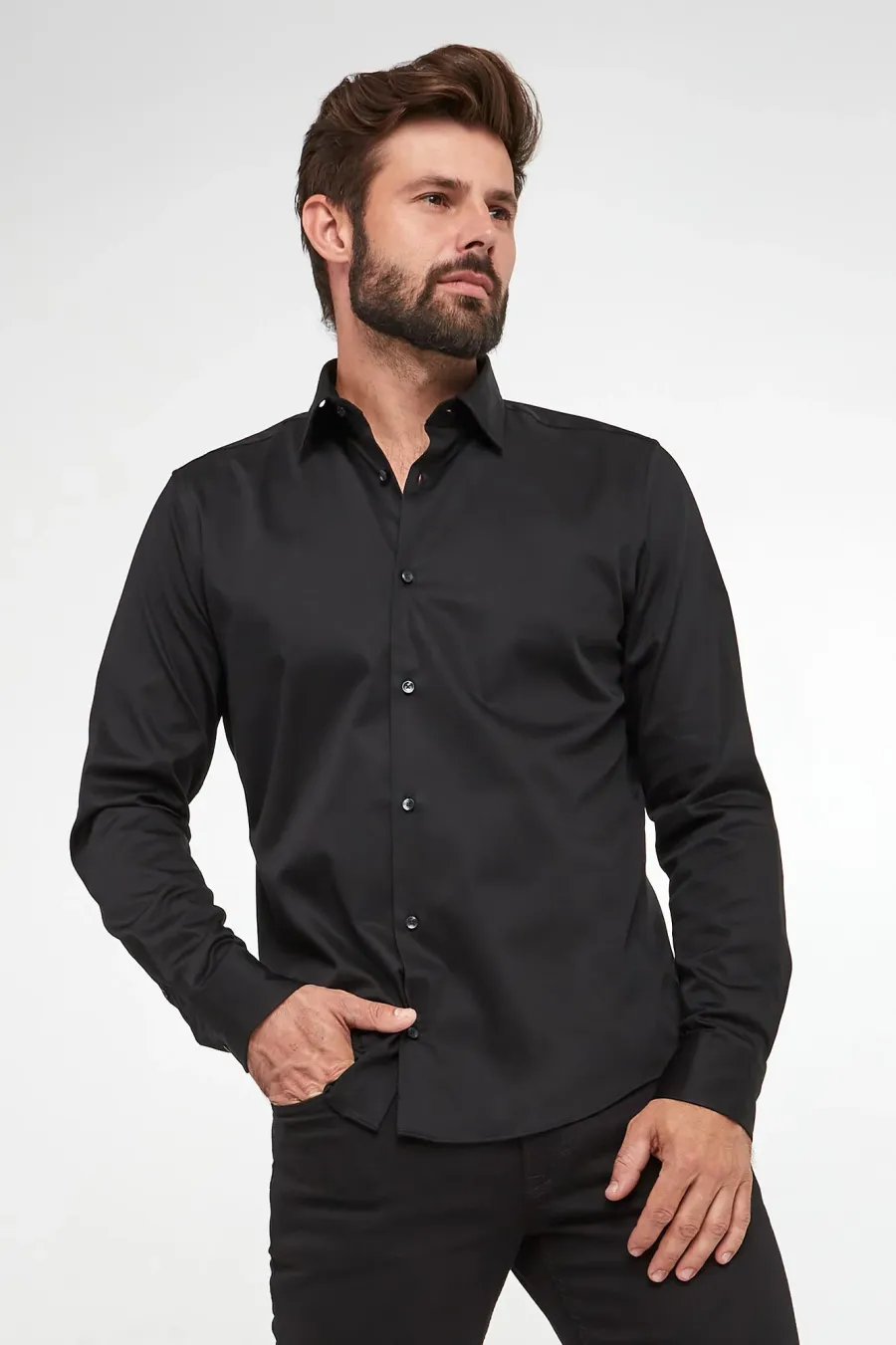 obrazek 1 Koszula męska popelinowa Pit JOOP! Joop!