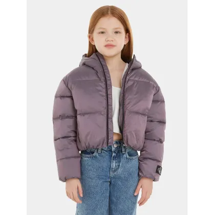 Zdjęcie Calvin Klein Jeans Kurtka zimowa Hyper Two Tone IG0IG02246 Fioletowy Relaxed Fit