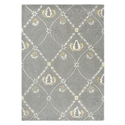 Zdjęcie Elegancki szary dywan we wzory - TRELLIS LIGHTISH GREY 29104