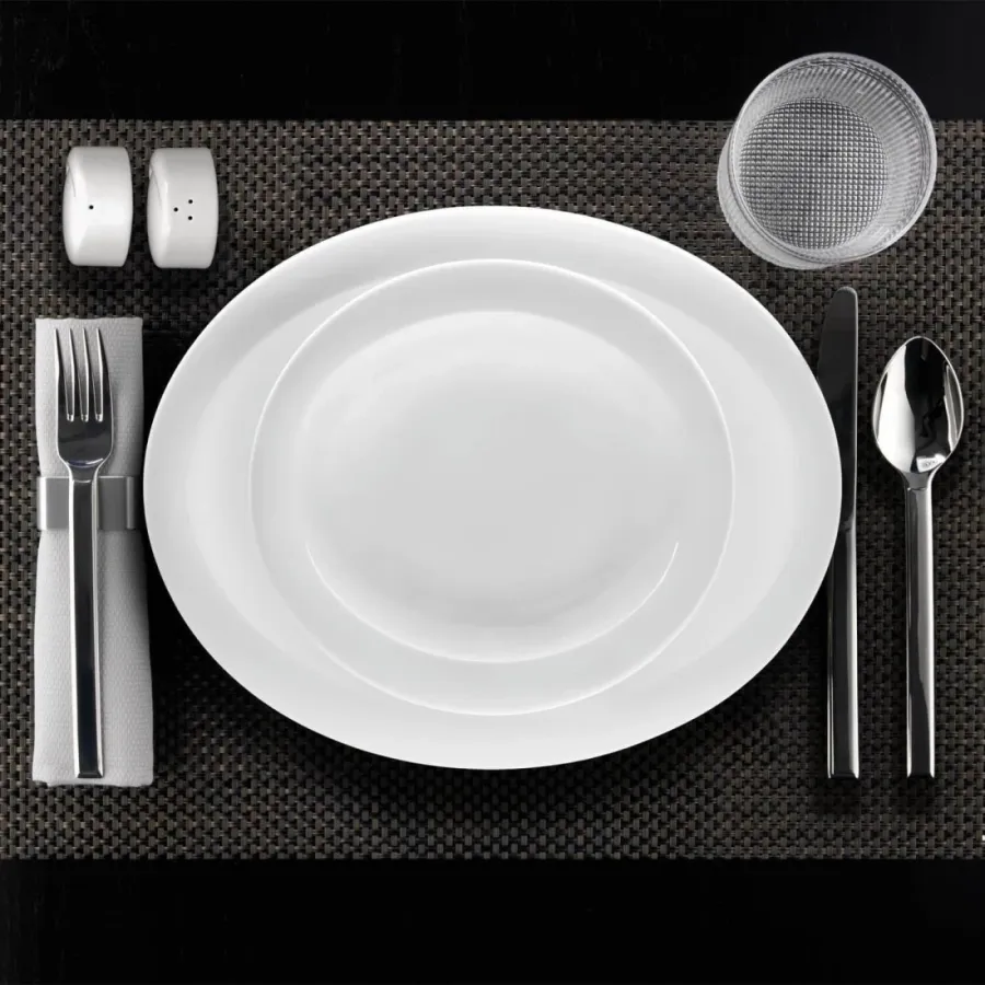 obrazek 6 Piękny owalny porcelanowy talerz śniadaniowy 25x20 cm - Seltmann Weiden