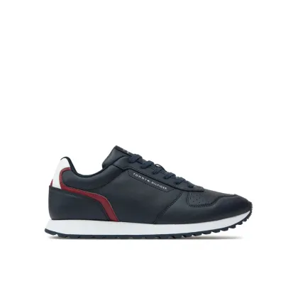 Zdjęcie Tommy Hilfiger Sneakersy New Runner Eva Mix Lth Flag FM0FM05453 Granatowy