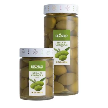 Zdjęcie Włoskie oliwki Bella di Cerignola, 330 ml