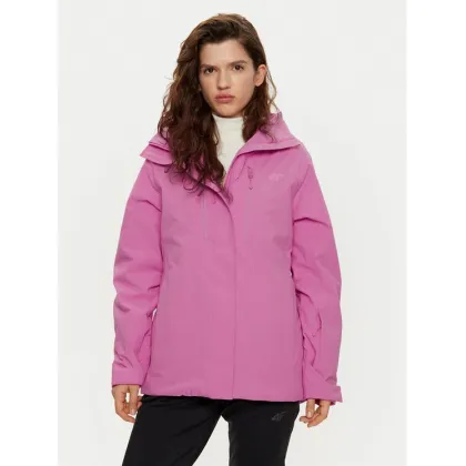 Zdjęcie 4F Kurtka narciarska 4FWAW24TTJAF593 Różowy Regular Fit