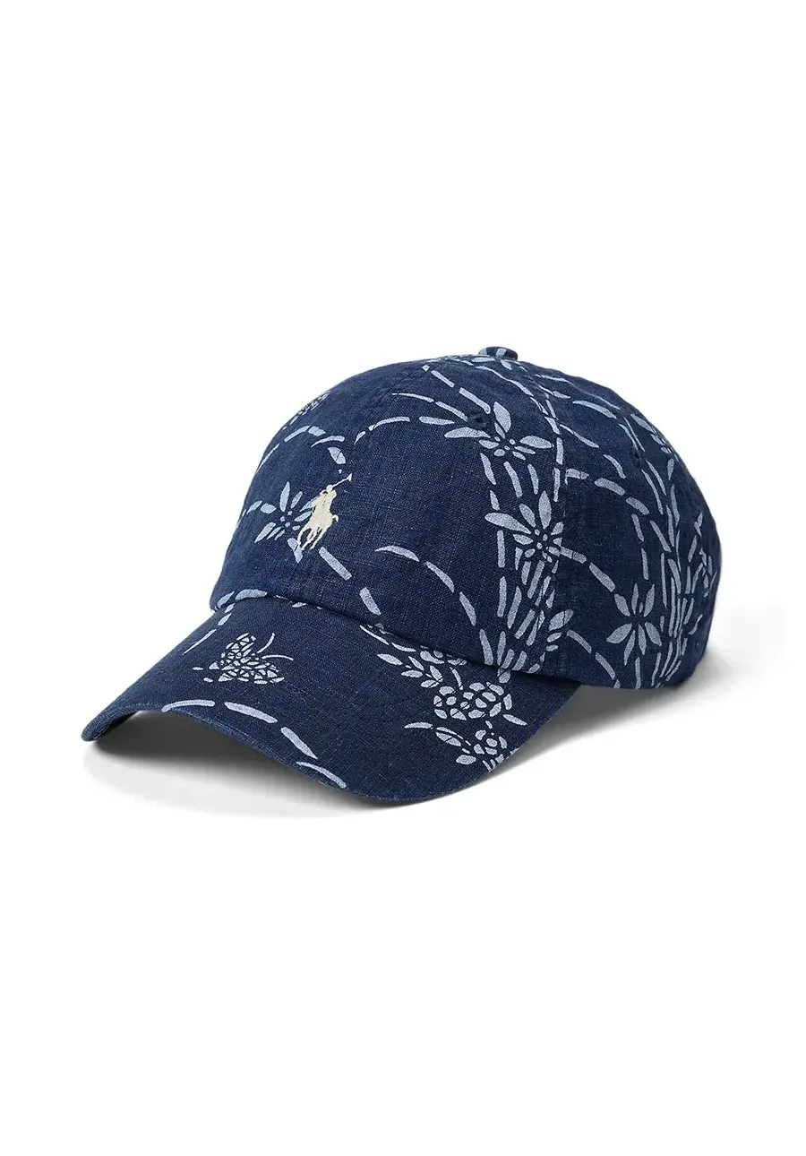 obrazek 1 Polo Ralph Lauren czapka z daszkiem bawełniana Sport Cap kolor niebieski wzorzysta 710958047