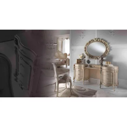 Zdjęcie Toaletka z 9 szufladami do luksusowych wnętrz w stylu klasycznym – Morello Gianpaolo