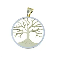 Picture Brilliant tree of life pendant, diameter: 24 mm