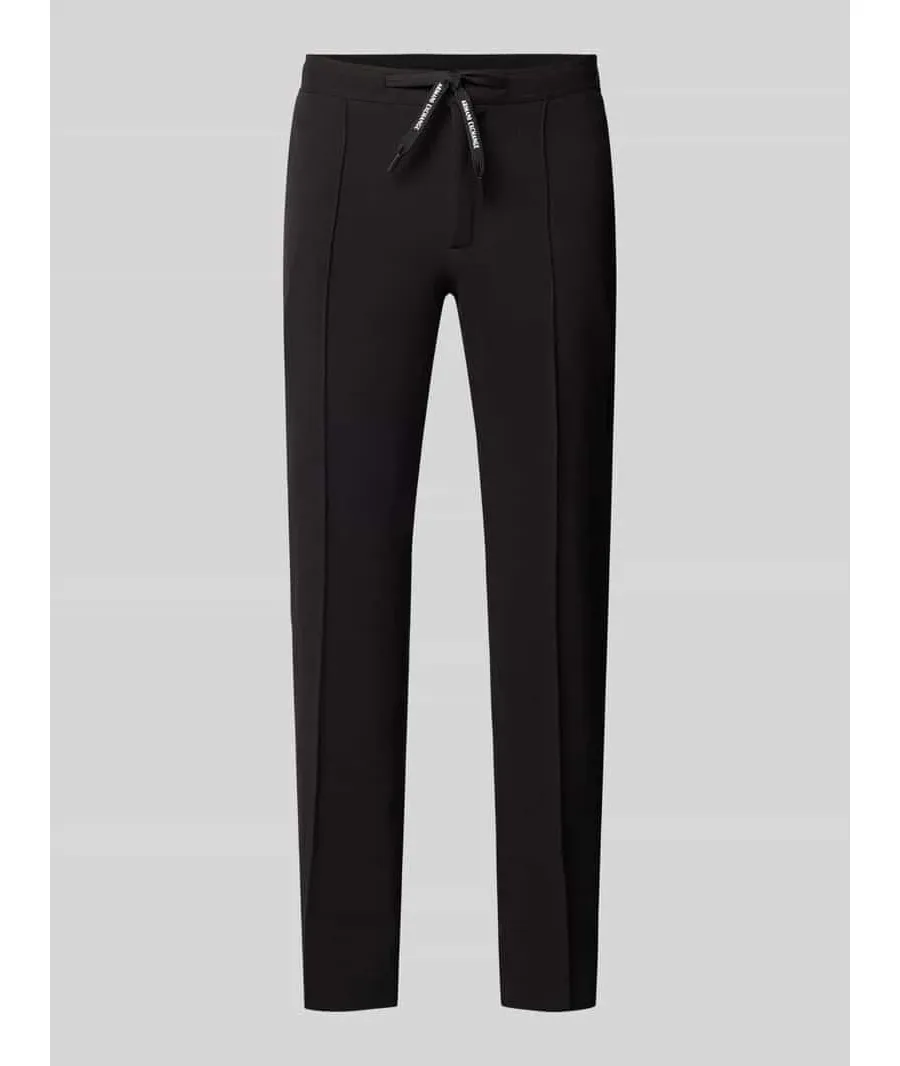 obrazek 1 Spodnie do garnituru o kroju slim fit z przeszytymi kantami