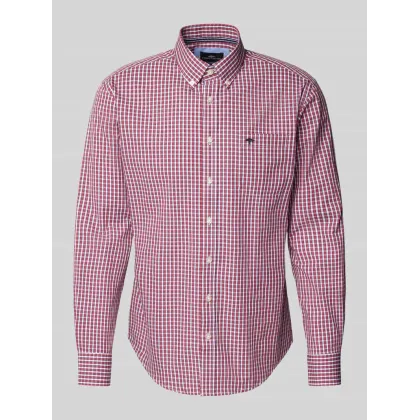 Zdjęcie Koszula casualowa o kroju regular fit z kołnierzykiem typu button down