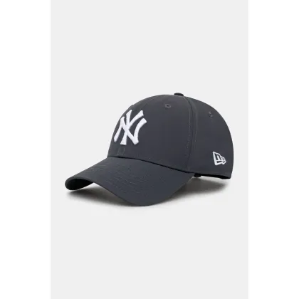 Zdjęcie New Era czapka z daszkiem Recycled 940 NYY kolor szary z aplikacją 60595205