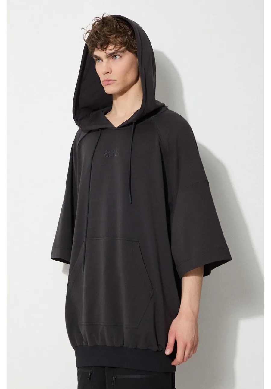obrazek 1 A.A. Spectrum bluza Arlington Hoodie męska kolor czarny z kapturem gładka 81241215