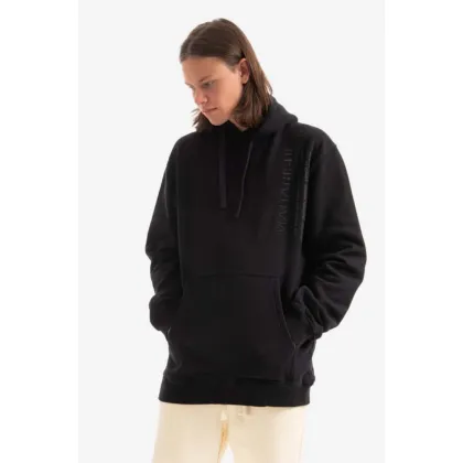 Zdjęcie Maharishi bluza bawełniana Miltype męska kolor czarny z kapturem z aplikacją 9756.BLACK-BLACK