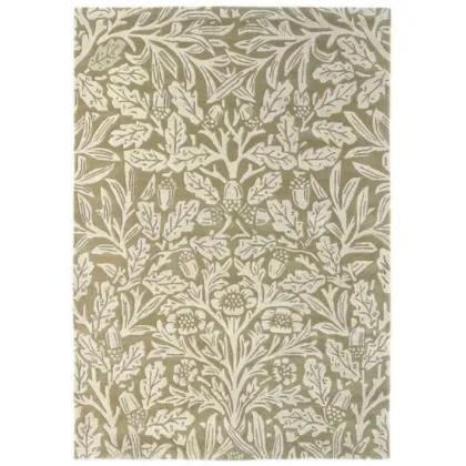 Zdjęcie Subtelny Beżowy Dywan w Kwiaty - OAK LINEN 27904
