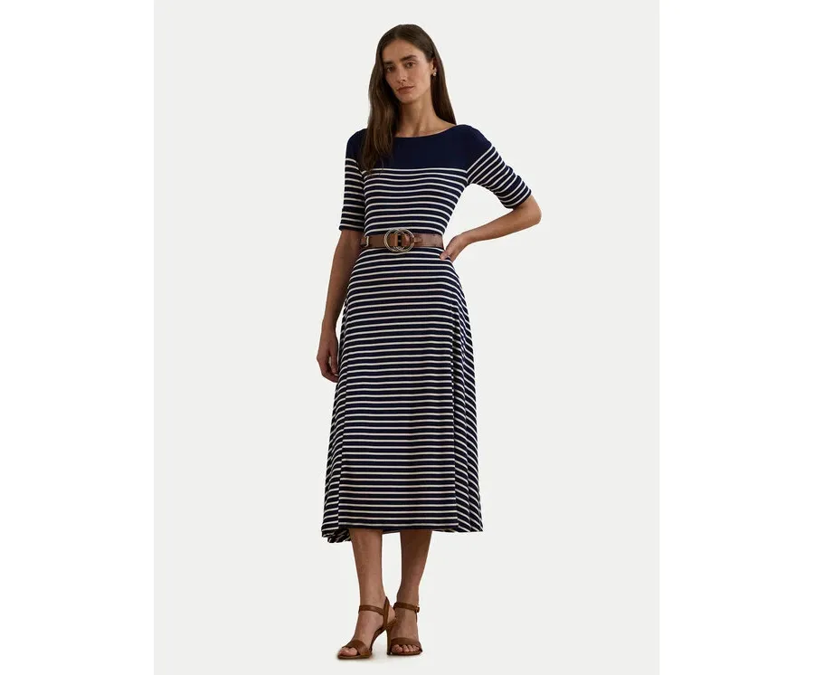 obrazek 1 LAUREN RALPH LAUREN Sukienka codzienna 250957728002 Granatowy Regular Fit