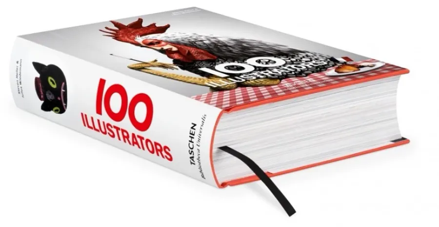 obrazek 2 Książka 100 Ilustratorów - Taschen