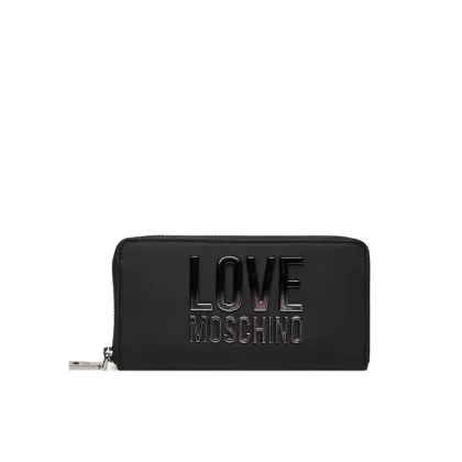 Zdjęcie LOVE MOSCHINO Duży Portfel Damski JC5730PP0MKD000B Czarny
