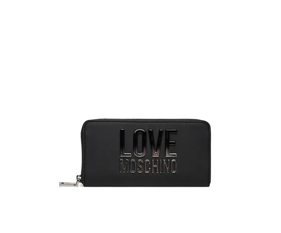 obrazek 1 LOVE MOSCHINO Duży Portfel Damski JC5730PP0MKD000B Czarny