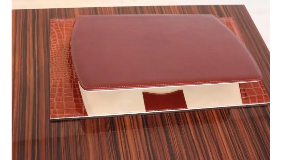 obrazek 3 Duża skórzana podkładka na biurko - sklep Luxury Products
