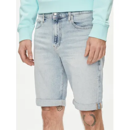 Zdjęcie Calvin Klein Jeans Szorty jeansowe J30J324871 Niebieski Slim Fit