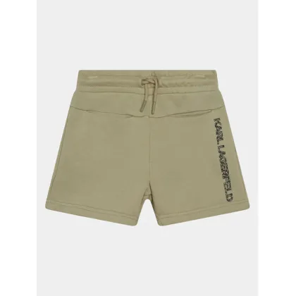 Zdjęcie Karl Lagerfeld Kids Szorty sportowe Z30025 S Zielony Regular Fit
