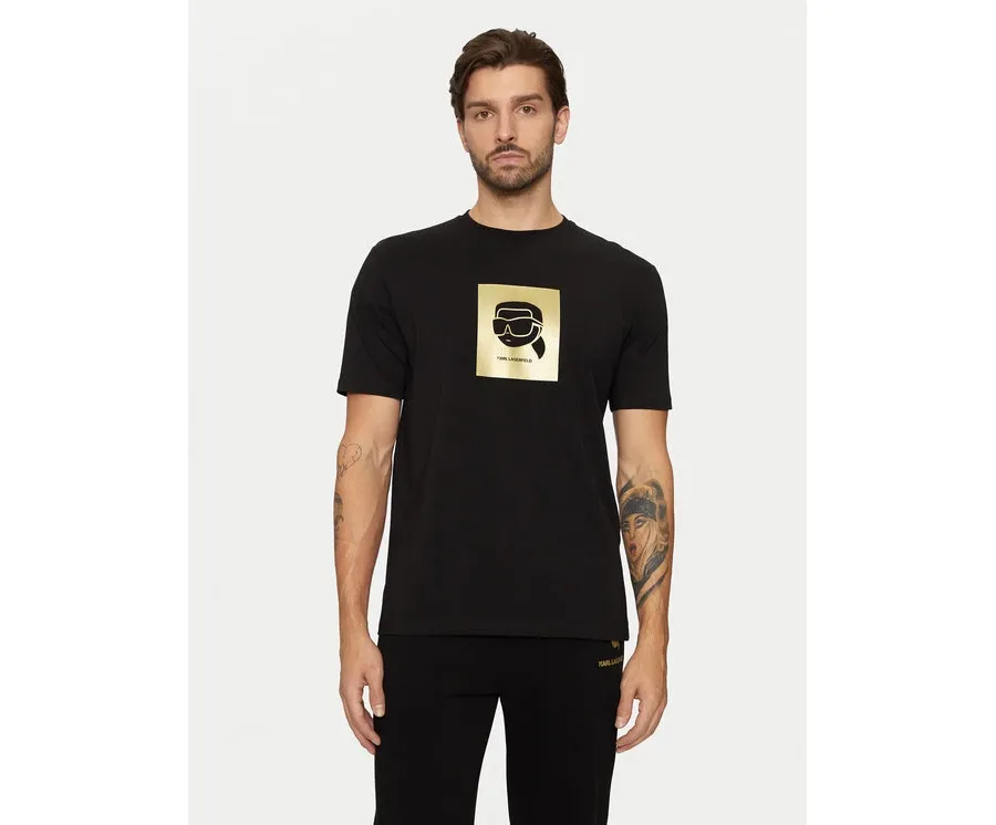 obrazek 1 KARL LAGERFELD T-Shirt 755460 551235 Czarny Regular Fit