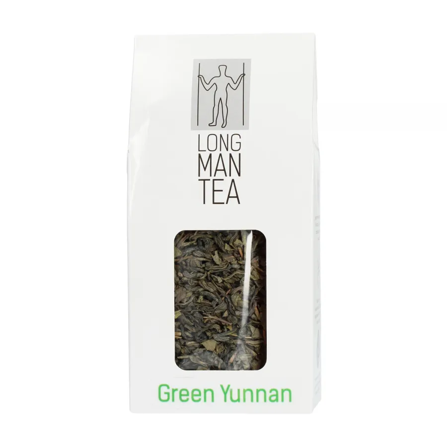obrazek 1 Long Man Tea, herbata sypana Yunnan Zielony 80g kartonik LONG MAN TEA