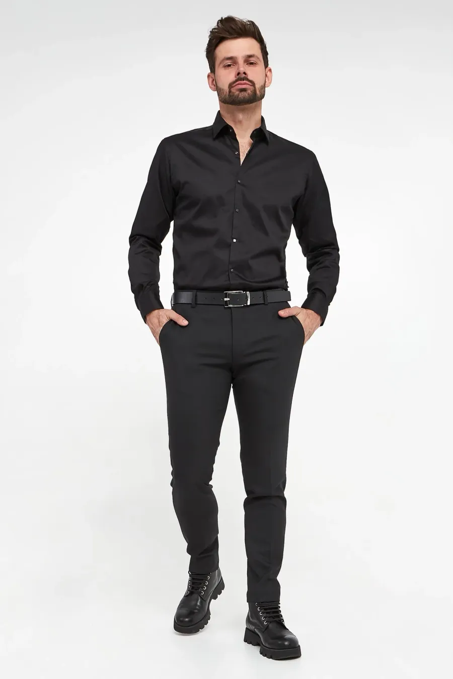 obrazek 1 Spodnie męskie wełniane Hank JOOP! Joop!