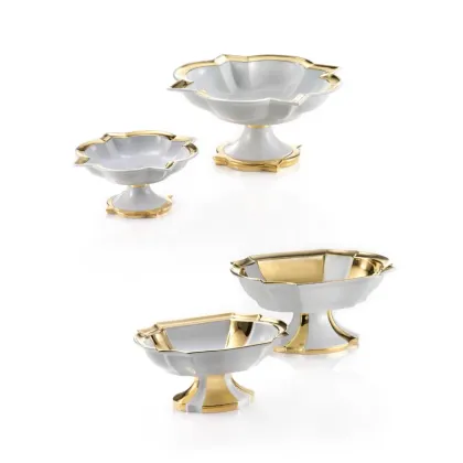 Picture A porcelain decorative bowl from Italy in three color versions