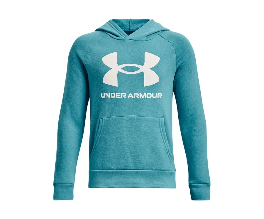 obrazek 1 Under Armour Bluza UA Rival Fleece Hoodie 1357585 Zielony Relaxed Fit