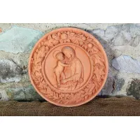 Picture Decorative bas-relief with Madonna - Fornace Masini