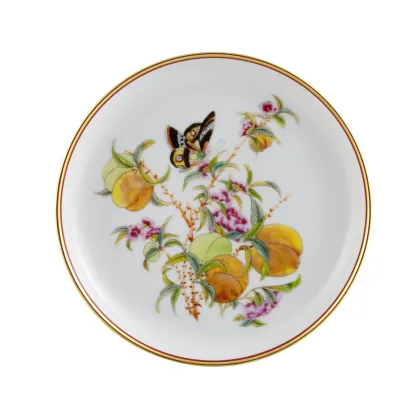 Picture Porcelain ashtray with a depiction of an orange tree - Vista Alegre
