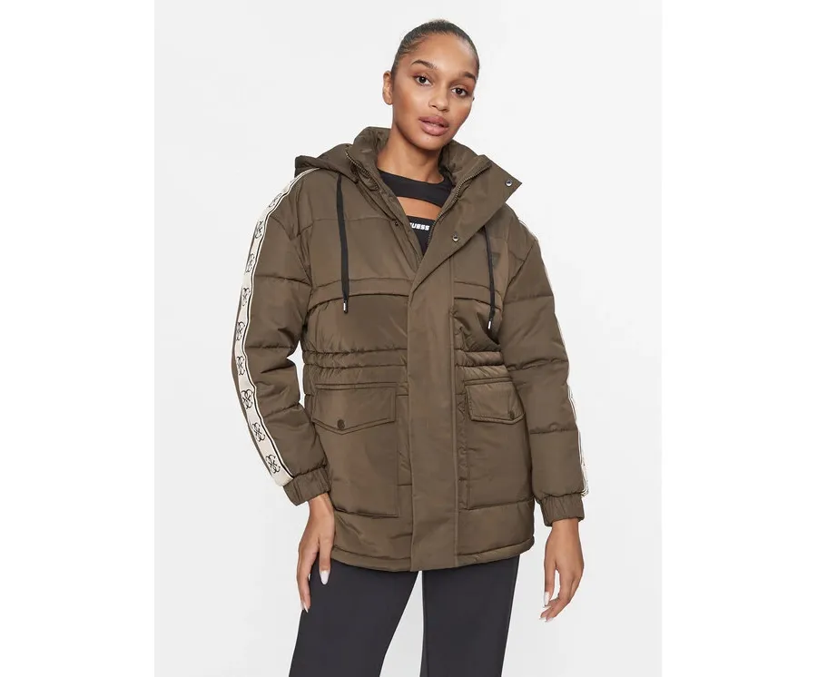 obrazek 1 Guess Kurtka przejściowa V2BL09 WF330 Brązowy Regular Fit