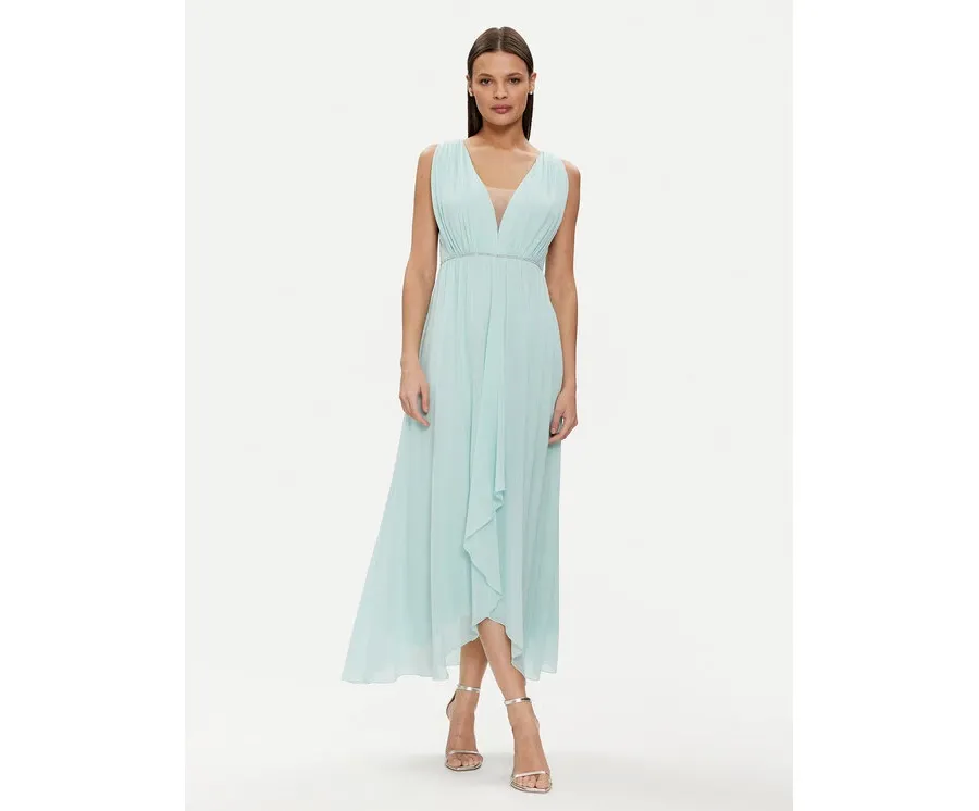 obrazek 1 Rinascimento Sukienka wieczorowa CFC0117773003 Zielony Regular Fit