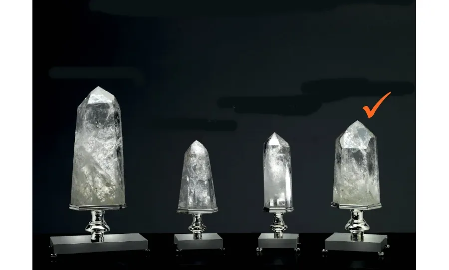 obrazek 1 Elegancka ozdoba do salonu z kryształem