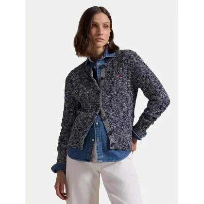 Zdjęcie Polo Ralph Lauren Kardigan 211947926002 Granatowy Slim Fit