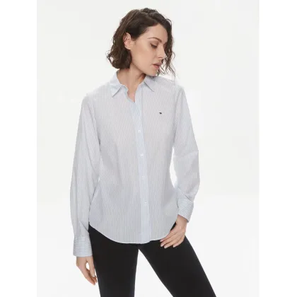 Zdjęcie Tommy Hilfiger Koszula Essential WW0WW41002 Niebieski Regular Fit