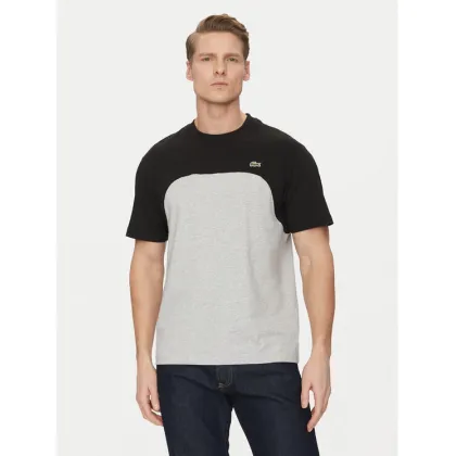 Zdjęcie Lacoste T-Shirt TH9551 Szary Classic Fit
