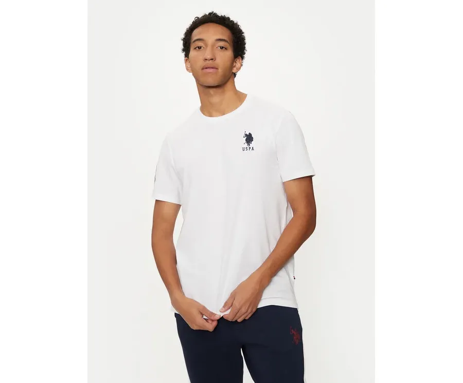 obrazek 1 U.S. Polo Assn. T-Shirt MUP3311 Biały Slim Fit