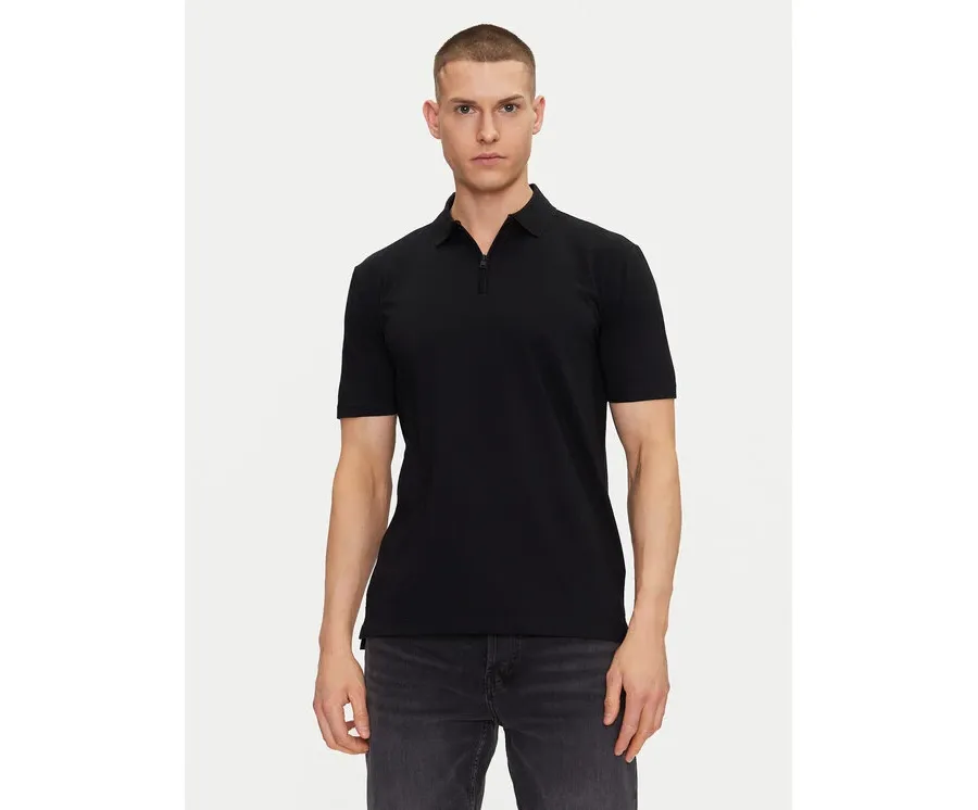 obrazek 1 HUGO Polo Dekok233 50543368 Czarny Regular Fit