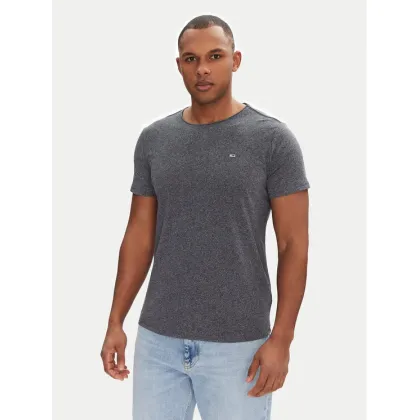 Zdjęcie Tommy Jeans T-Shirt Jaspe DM0DM09586 Granatowy Slim Fit