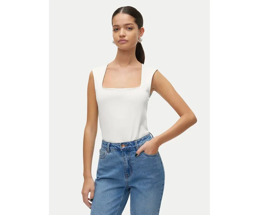 obrazek 1 Vero Moda Top Million 10312751 Biały Slim Fit