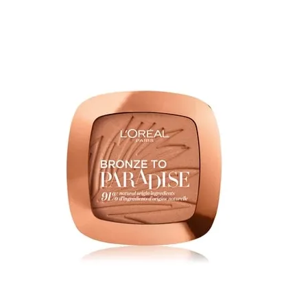 Zdjęcie L'Oréal Paris Bronze to Paradise Puder brązujący 9 g Nr. 02 - Baby One More Tan