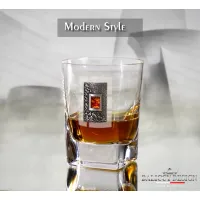 Zdjęcie Szklanka nowoczesna do whisky Quadro  -