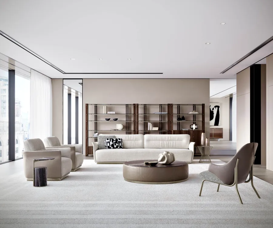 obrazek 5 Gustowna modernistyczna sofa do salonu